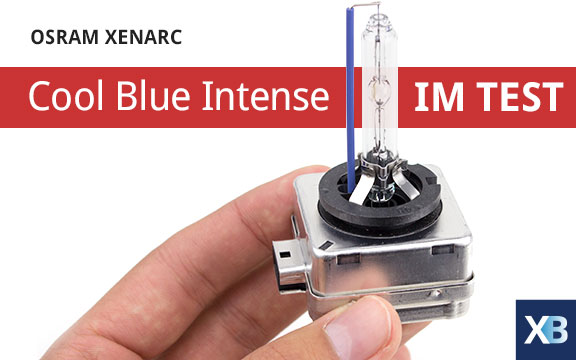 Der XENARC Cool Blue Intense Brenner Test